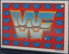 WWF Logo Wrestling Cards 1987 Topps WWF Stickers Prices