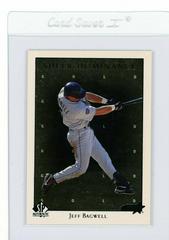 Jeff Bagwell [Gold] #38 Baseball Cards 1998 SP Authentic Sheer Dominance Prices