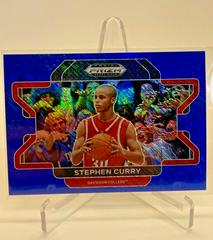 Stephen Curry [Blue Shimmer] Basketball Cards 2022 Panini Prizm Draft Picks Prices