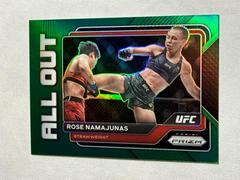 Rose Namajunas [Green] #13 Ufc Cards 2023 Panini Prizm UFC All Out Prices
