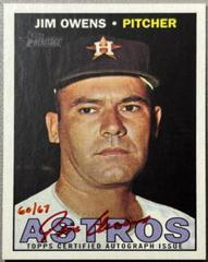 Jim Owens #ROA-JOW Baseball Cards 2016 Topps Heritage Real One Autographs Prices