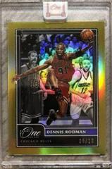 Dennis Rodman [Gold] #161 Basketball Cards 2020 Panini One and One Prices