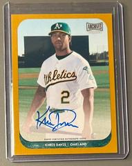 Khris Davis [Autograph Gold] #AS-KD Baseball Cards 2018 Topps Archives Snapshots Prices