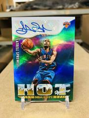 Latrell Sprewell #HS-LS Basketball Cards 2022 Panini Hoops Hot Signatures Prices