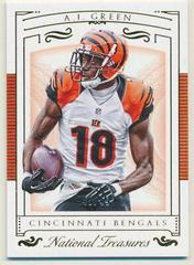 A.J. Green [Gold] #5 Football Cards 2015 Panini National Treasures Prices