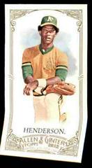 Rickey Henderson [Mini] Baseball Cards 2012 Topps Allen & Ginter Prices