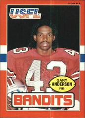 Gary Anderson Football Cards 1985 Topps USFL Prices