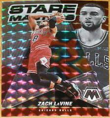 Zach LaVine [Mosaic] #8 Basketball Cards 2021 Panini Mosaic Stare Masters Prices