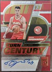 Bogdan Bogdanovic [Red] #TCS-BGB Basketball Cards 2022 Panini Donruss Elite Turn of the Century Signatures Prices
