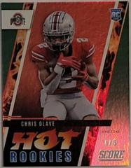 Chris Olave [End Zone] #HR10 Football Cards 2022 Panini Score Hot Rookies Prices
