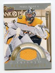 Pekka Rinne [Jersey] #TG-10A Hockey Cards 2022 Upper Deck Trilogy Generations Prices