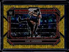 Karl Anderson [Under Card Gold] #10 Wrestling Cards 2023 Panini Prizm WWE Prices
