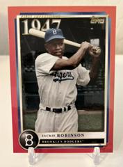 Jackie Robinson [Red] Baseball Cards 2022 Topps X Aaron Judge Prices