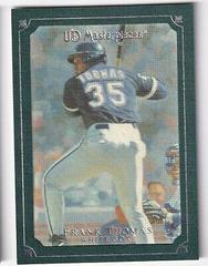 Frank Thomas [Green Linen] #39 Baseball Cards 2007 Upper Deck Masterpieces Prices