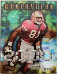 Terrell Owens #ge14 Football Cards 1998 Topps Generation 2000 Prices
