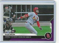 Dylan Carlson [Purple] Baseball Cards 2020 Topps Now Prices