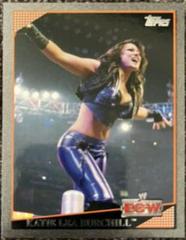 Katie Lea Burchill [Black] #32 Wrestling Cards 2009 Topps WWE Prices