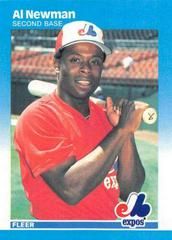 Al Newman #327 Baseball Cards 1987 Fleer Glossy Prices