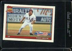 Todd Greene Baseball Cards 1991 Topps Traded Tiffany Prices