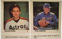 Phil Niekro Baseball Cards 1983 Fleer Stamps Prices