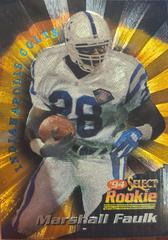 Marshall Faulk [Rookie Select] Football Cards 1994 Pinnacle Prices