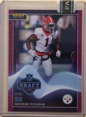 George Pickens [Purple & Pink] Football Cards 2022 Panini Instant Draft Night Prices