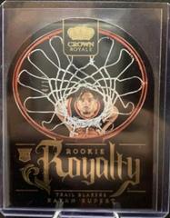 Rayan Rupert [Gold] #11 Basketball Cards 2023 Panini Crown Royale Rookie Royalty Prices
