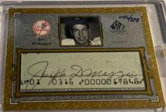Joe DiMaggio [Autographs] #C-JD Baseball Cards 2001 SP Legendary Cuts Signature Prices