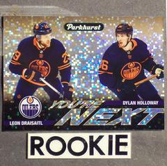 Leon Draisaitl, Dylan Holloway [Gold] #YN-4 Hockey Cards 2022 Parkhurst You're Next Prices