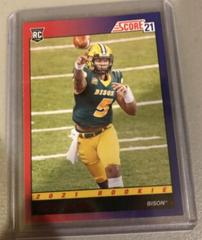Trey Lance [Red] Football Cards 2021 Panini Score 1991 Throwback Prices