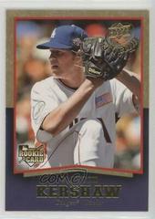 Clayton Kershaw [Gold] Baseball Cards 2008 Upper Deck Timeline Prices