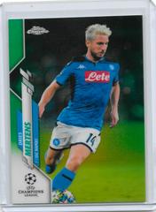 Dries Mertens [Green Bubbles Refractor] Soccer Cards 2019 Topps Chrome UEFA Champions League Prices