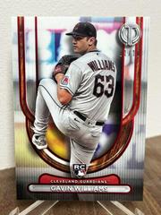 Gavin Williams [Red] #97 Baseball Cards 2024 Topps Tribute Prices