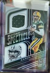 Aaron Rodgers #SS-ARO Football Cards 2022 Panini Spectra Sunday Spectacle Prices