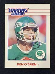Ken O'Brien Football Cards 1988 Kenner Starting Lineup Prices