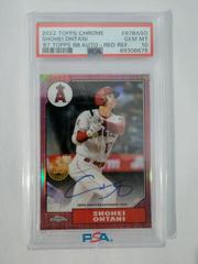 Shohei Ohtani [Red] #87BA-SO Baseball Cards 2022 Topps Chrome 1987 Autographs Prices
