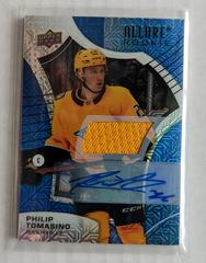 Philip Tomasino [Blue Line Autograph Jersey] Hockey Cards 2021 Upper Deck Allure Prices