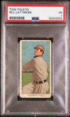 Bill Lattimore #NNO Baseball Cards 1909 T206 Tolstoi Prices