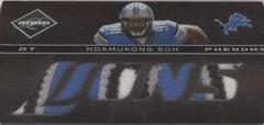 Ndamukong Suh [Jersey Autograph] Football Cards 2010 Panini Limited Prices