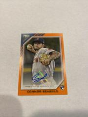 Connor Seabold [Orange] #RA-CS Baseball Cards 2022 Topps Gallery Rookie Autographs Prices