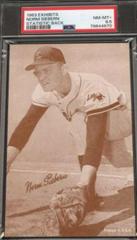 Norm Siebern Baseball Cards 1963 Exhibits Statistic Back Prices