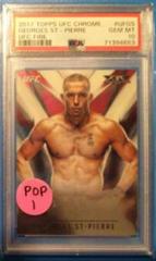 Georges St Pierre Ufc Cards 2017 Topps UFC Chrome Fire Prices