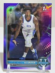AJ Griffin [SP] #11 Basketball Cards 2021 Bowman University Prices