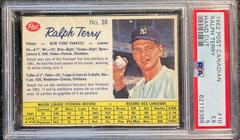 Ralph Terry [Hand Cut] #10 Baseball Cards 1962 Post Canadian Prices