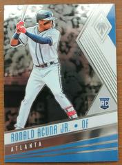 Ronald Acuna Jr. #21 Baseball Cards 2018 Panini Chronicles Phoenix Prices