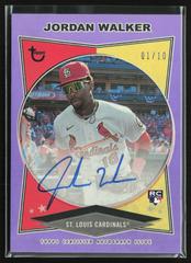 Jordan Walker [Purple] #AC-JW Baseball Cards 2023 Topps Brooklyn Collection Autographs Prices