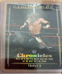 Triple H #HHH-21 Wrestling Cards 2022 Panini Chronicles WWE It's All About the Game Prices