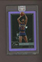 Walt Frazier [Purple] Basketball Cards 2020 Panini One and One Prices