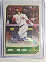 Jonathan India [Autograph] Baseball Cards 2022 Topps 582 Montgomery Club Set 1 Prices