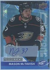 Mason McTavish [Blue Autograph] #SZ-51 Hockey Cards 2021 Upper Deck Ice Sub Zero Prices